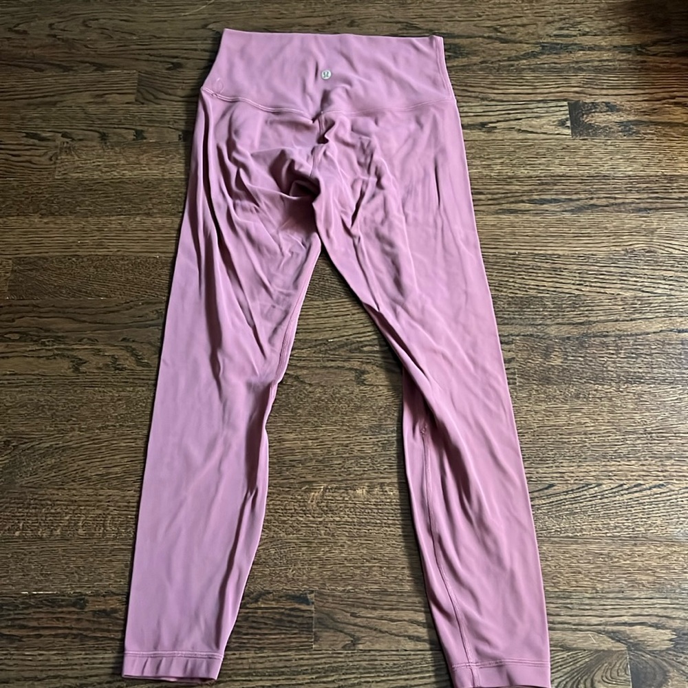Lululemon high rise align leggings 25” length sz 6
